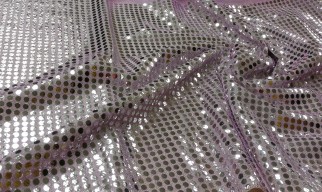 Fabrics with shine elements - fabric with glitter